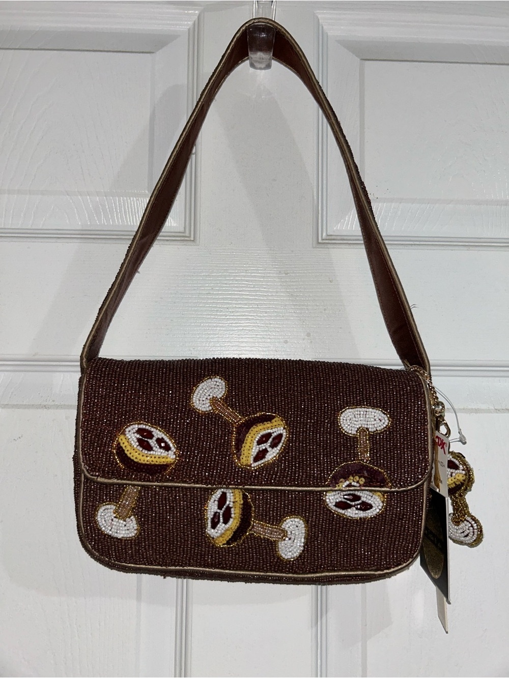 TJ Maxx beaded espresso martini purse - Picture 2 of 15